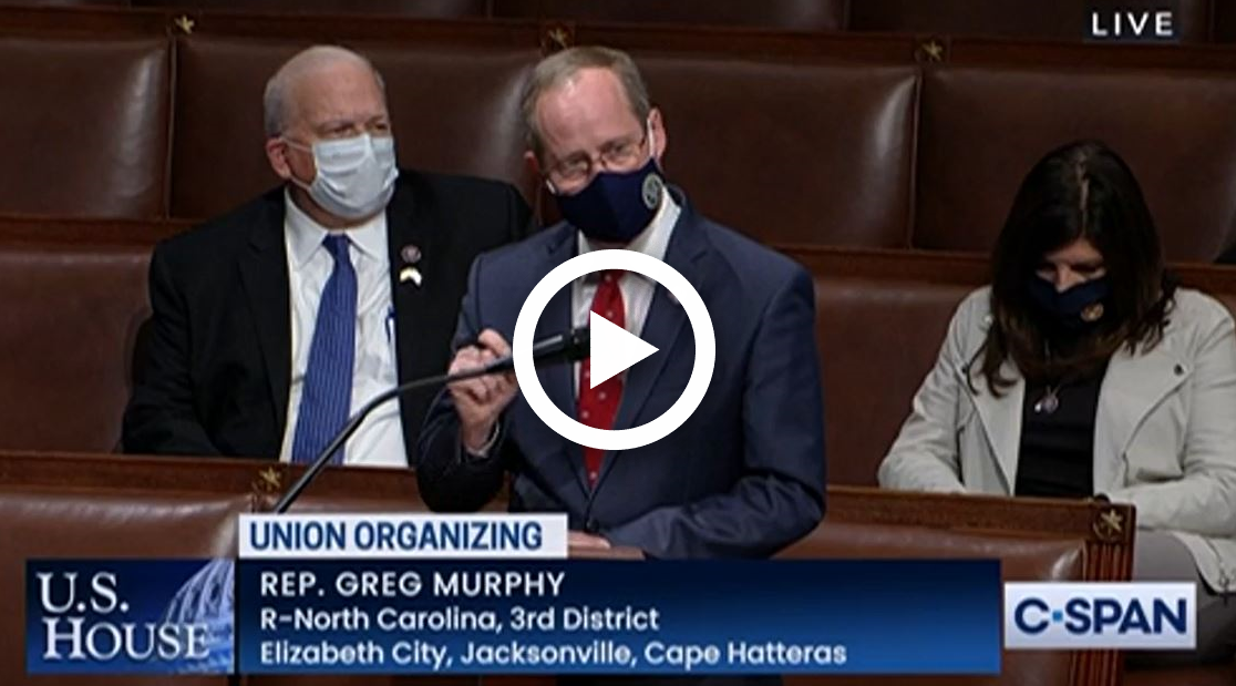 Murphy urges colleagues to oppose H.R. 842