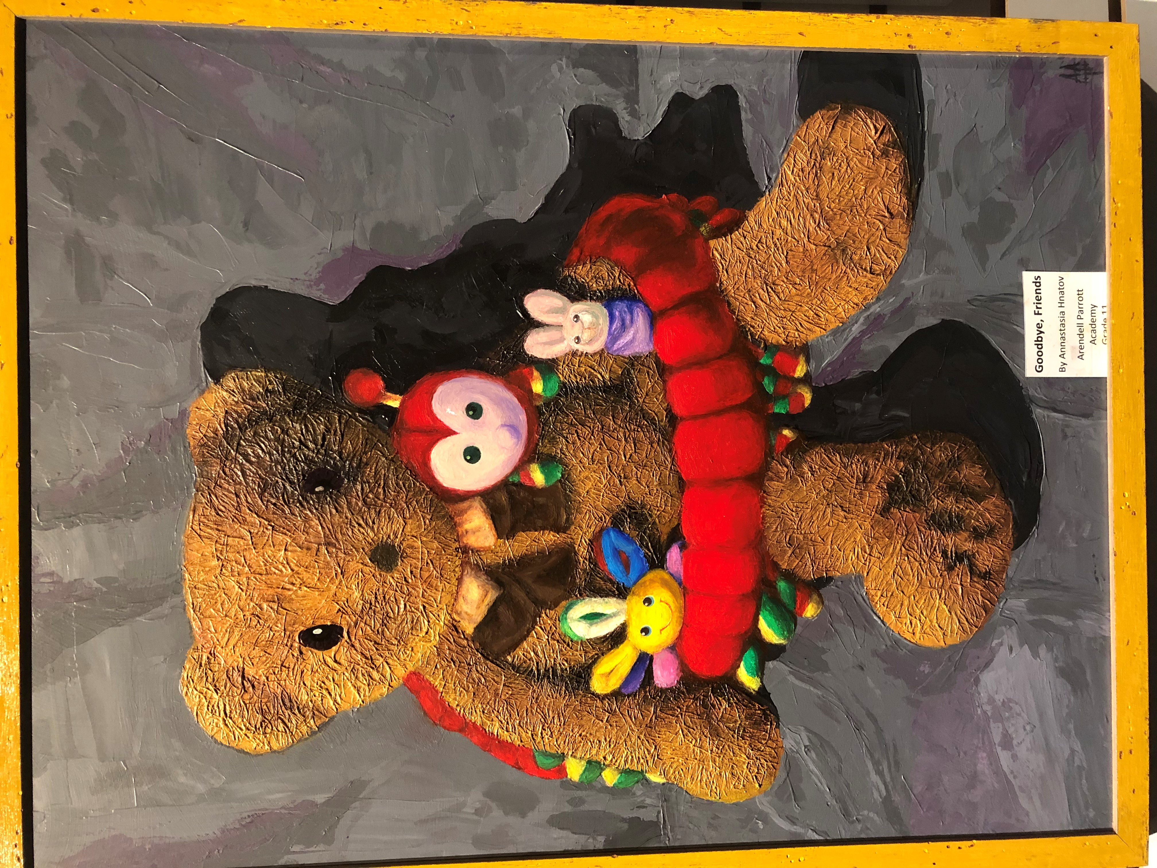 Goodbye Friends by Annastasia Hnatov (Arendell Parrott Academy – Grade 11)