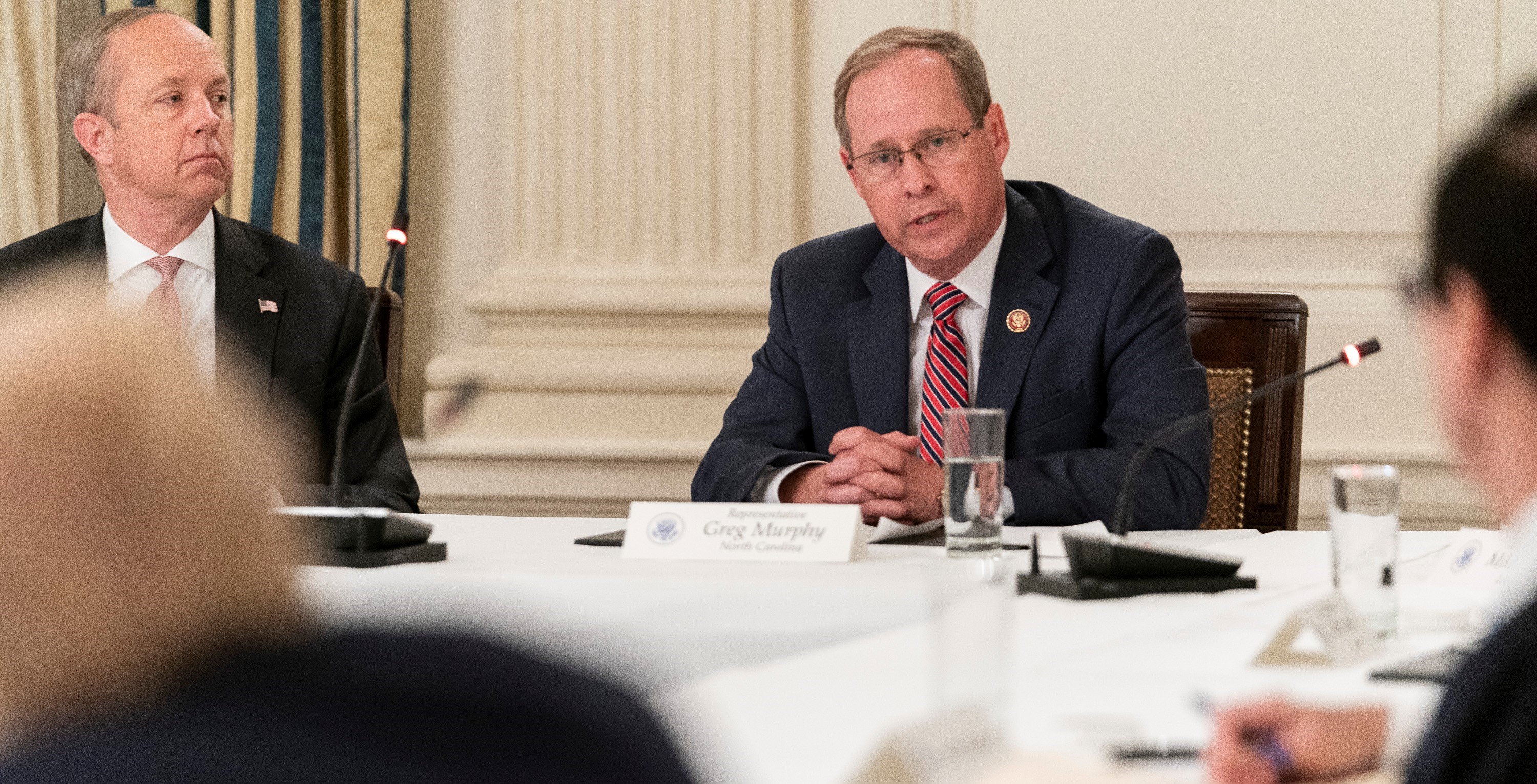 Congressman Greg Murphy at White House meeting
